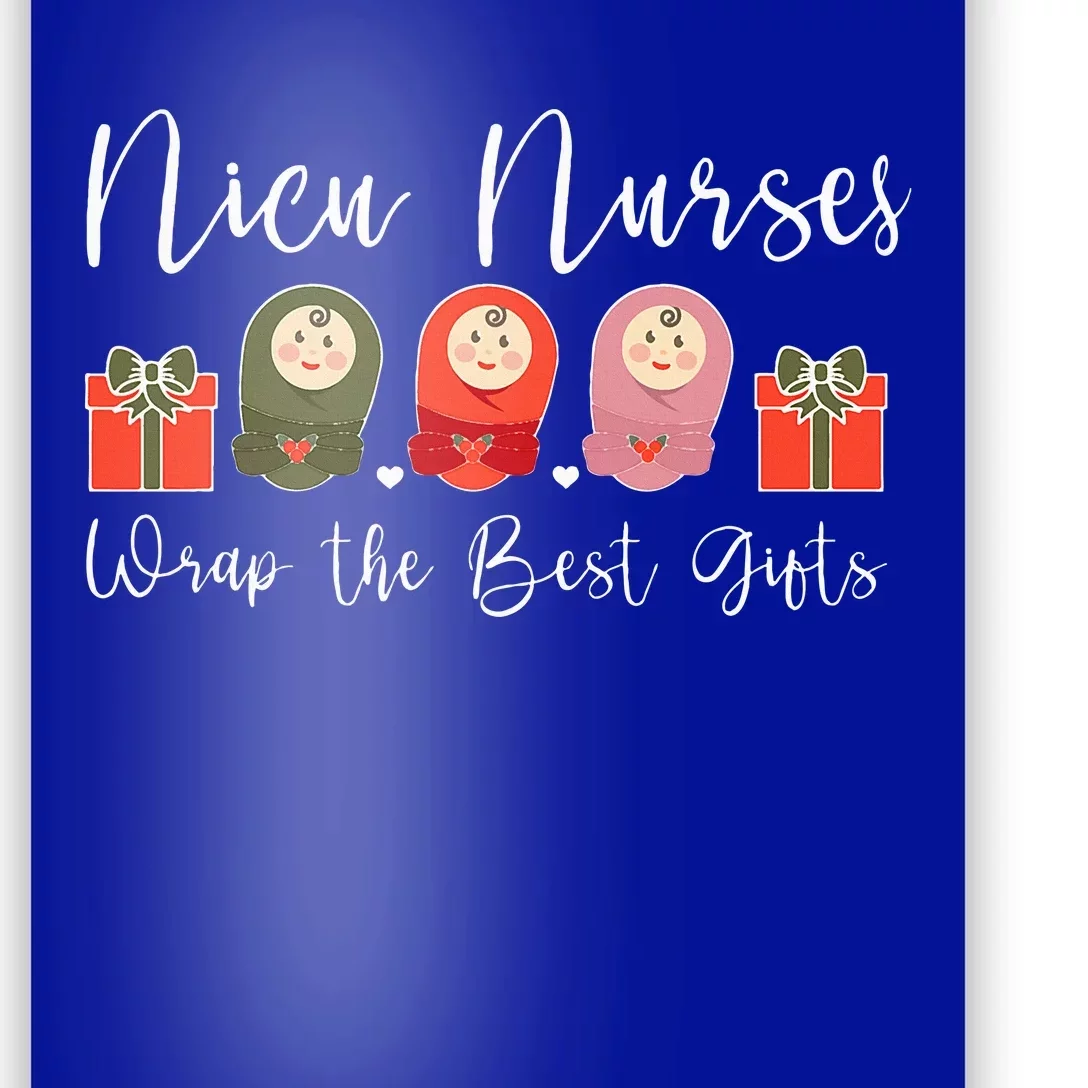 Festive NICU Nurse Holiday Celebration Poster