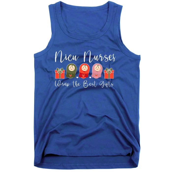 Festive NICU Nurse Holiday Celebration Tank Top