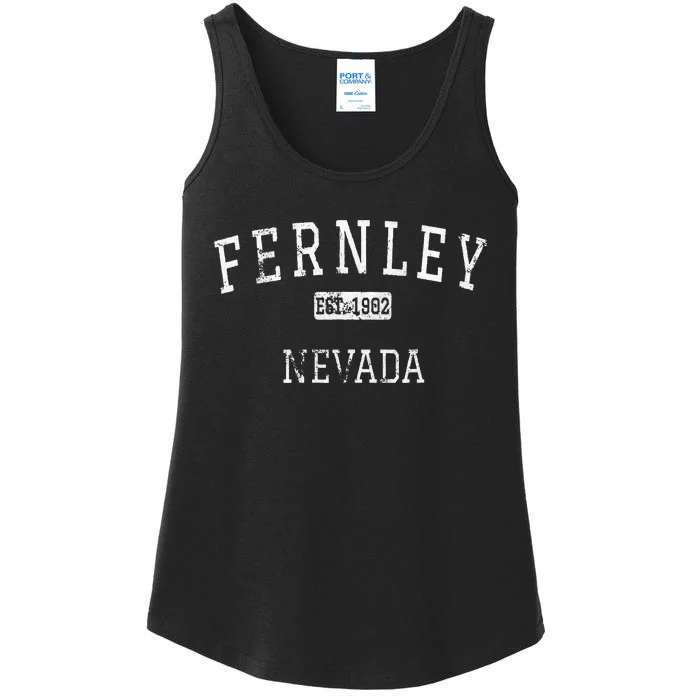 Fernley Nevada NV Vintage Ladies Essential Tank