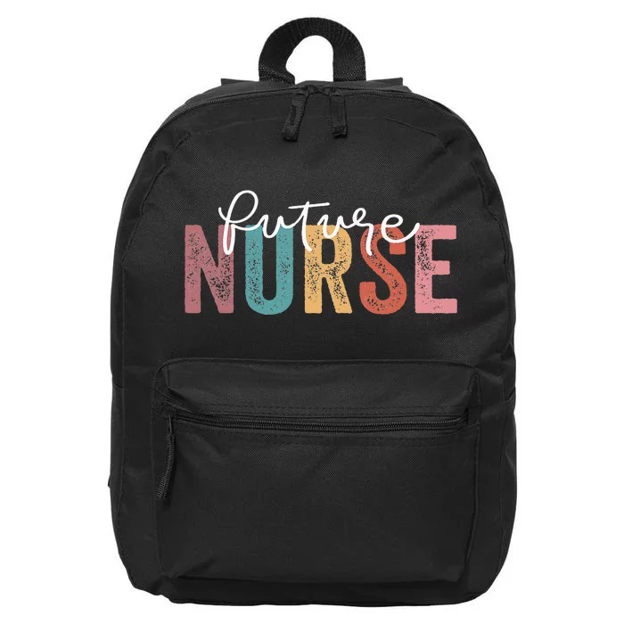 Future Nurse Nursing School Student Nurse In Progress 16 in Basic Backpack