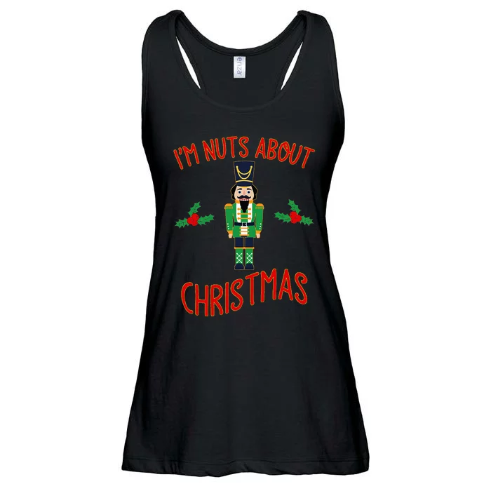 Funny Nutcracker Nuts About Christmas Gift Ladies Essential Flowy Tank