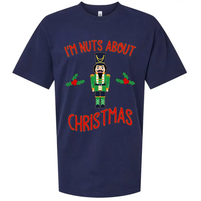 Funny Nutcracker Nuts About Christmas Gift Sueded Cloud Jersey T-Shirt