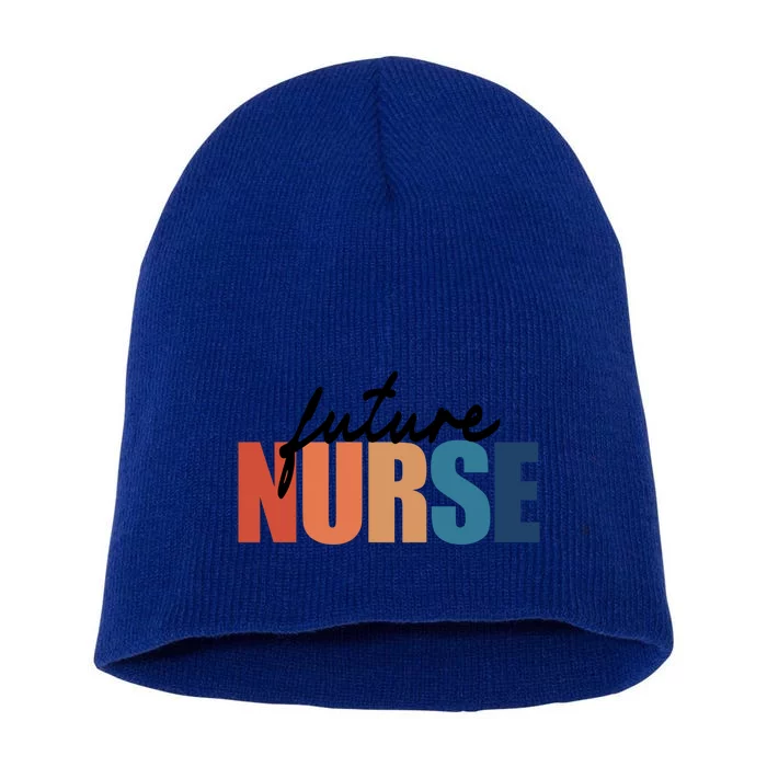 Future Nurse Nursing Student Cool Gift Short Acrylic Beanie