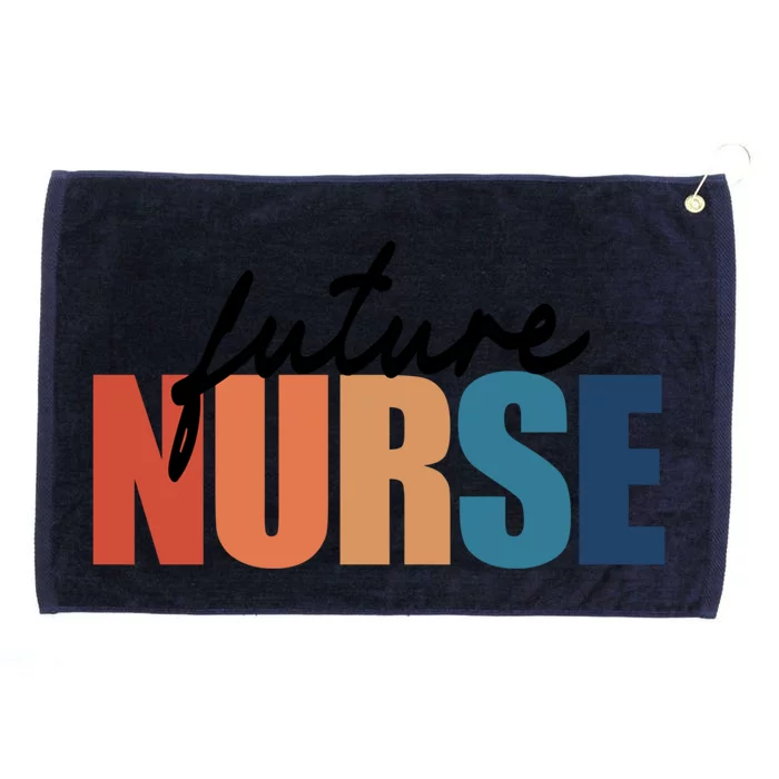 Future Nurse Nursing Student Cool Gift Grommeted Golf Towel