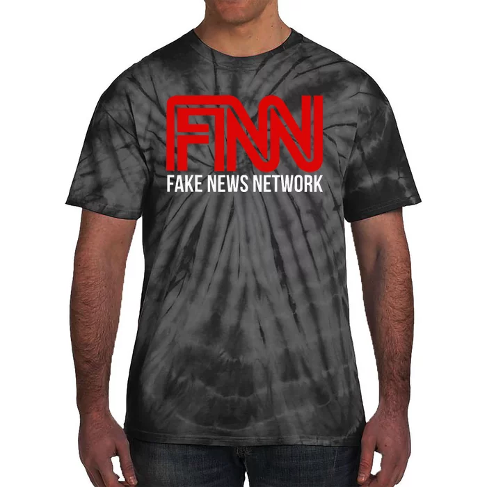 Fake News Network Donald Trump Fan FNN Fun Gift Tie-Dye T-Shirt