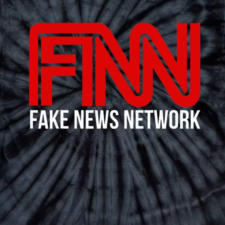 Fake News Network Donald Trump Fan FNN Fun Gift Tie-Dye T-Shirt