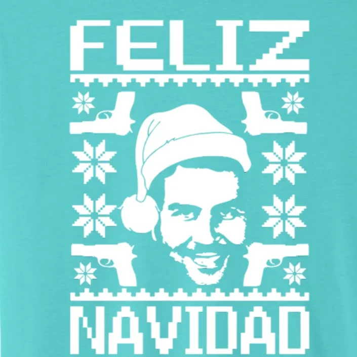 Feliz Navidad Narcos Pablo Escobar Ugly Christmas ChromaSoft Performance T-Shirt