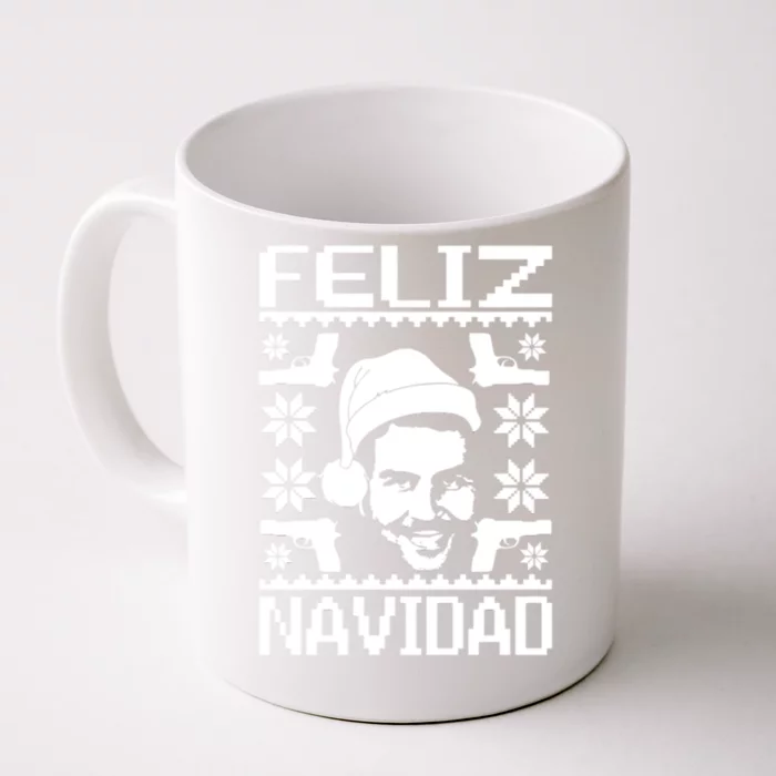 Feliz Navidad Narcos Pablo Escobar Ugly Christmas Front & Back Coffee Mug