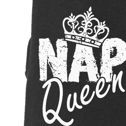 Funny National Napping Day for Nap Queen Nap Lover Doggie 3-End Fleece Hoodie