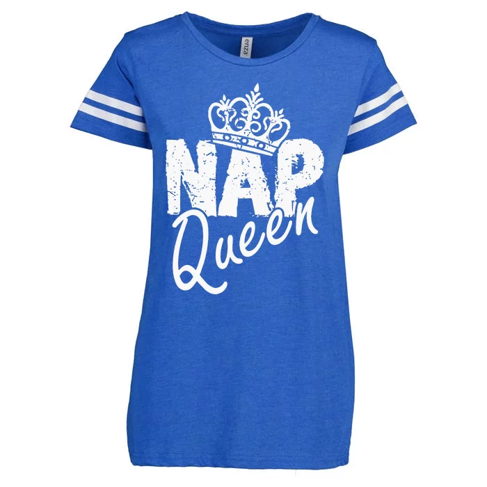 Funny National Napping Day for Nap Queen Nap Lover Enza Ladies Jersey Football T-Shirt