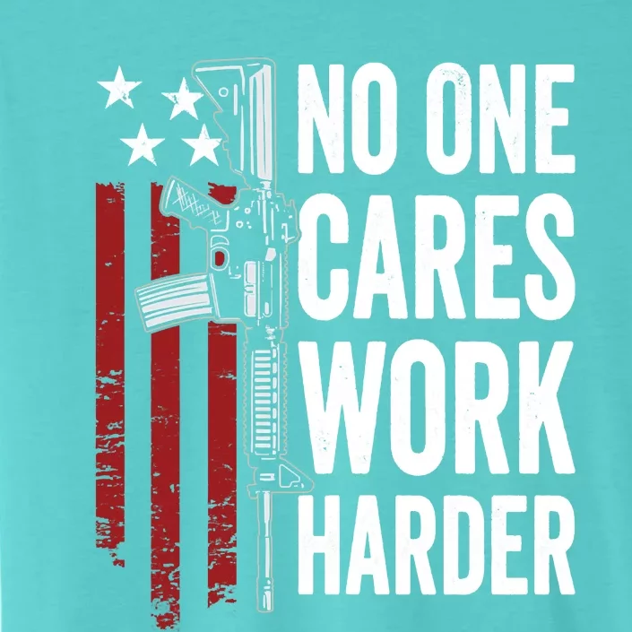 Funny No One Cares Work Harder Meme Nobody Cares Work Harder Motivation Shirt ChromaSoft Performance T-Shirt