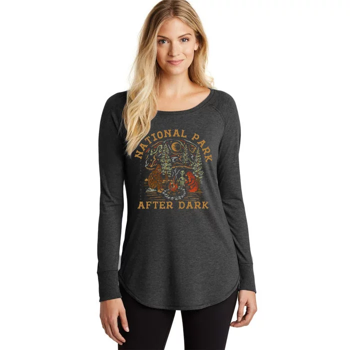 Funny National Park After Dark Women's Perfect Tri Tunic Long Sleeve Shirt