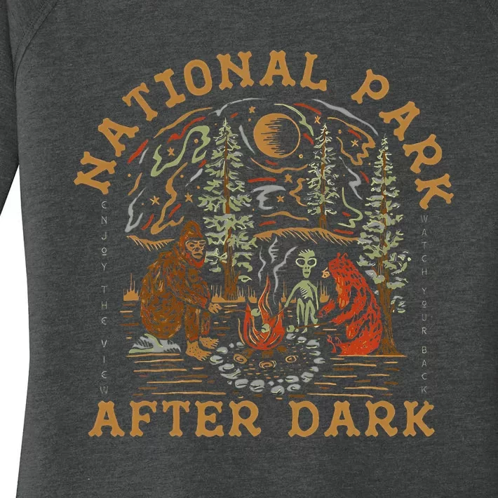 Funny National Park After Dark Women's Perfect Tri Tunic Long Sleeve Shirt