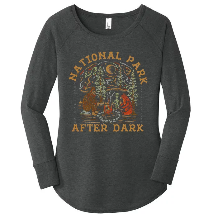 Funny National Park After Dark Women's Perfect Tri Tunic Long Sleeve Shirt