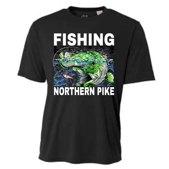 Fishing Northern Pike Cooling Performance Crew T-Shirt