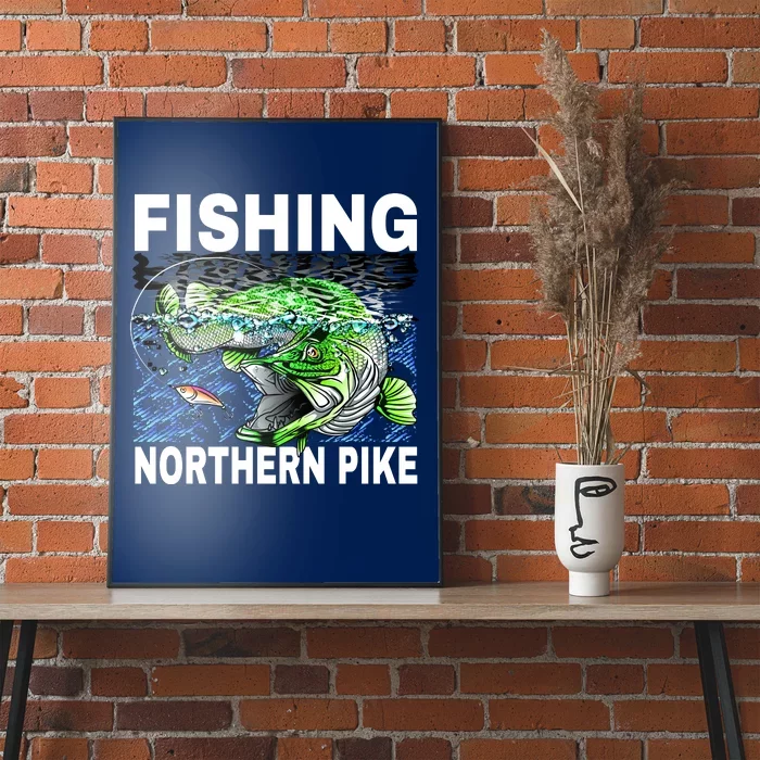 Fishing Northern Pike Poster