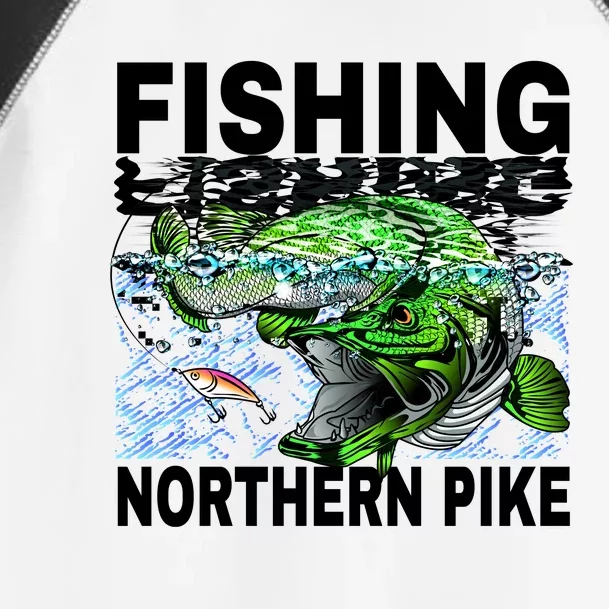 Fishing Northern Pike Toddler Fine Jersey T-Shirt