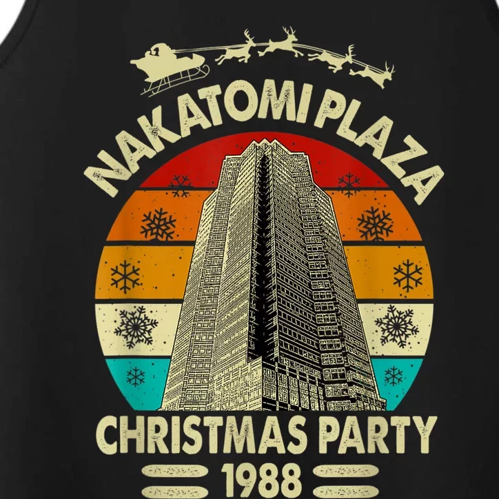 Funny Nakatomi Plaza Christmas Party 1988 Xmas Holiday Performance Tank