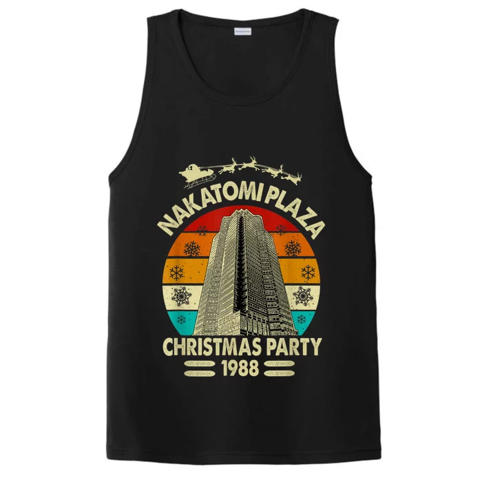 Funny Nakatomi Plaza Christmas Party 1988 Xmas Holiday Performance Tank