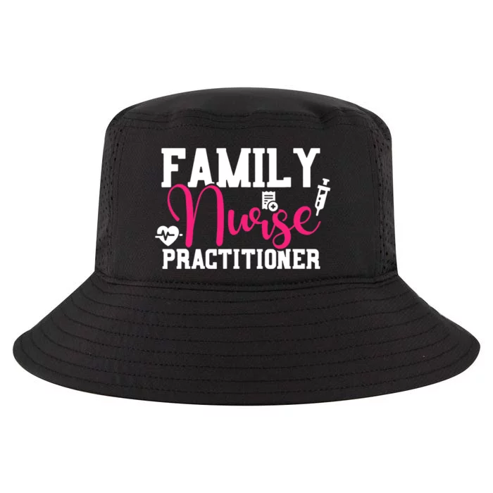 Family Nurse Practitioner FNP Family Nursing Student Gifts Cool Comfort Performance Bucket Hat