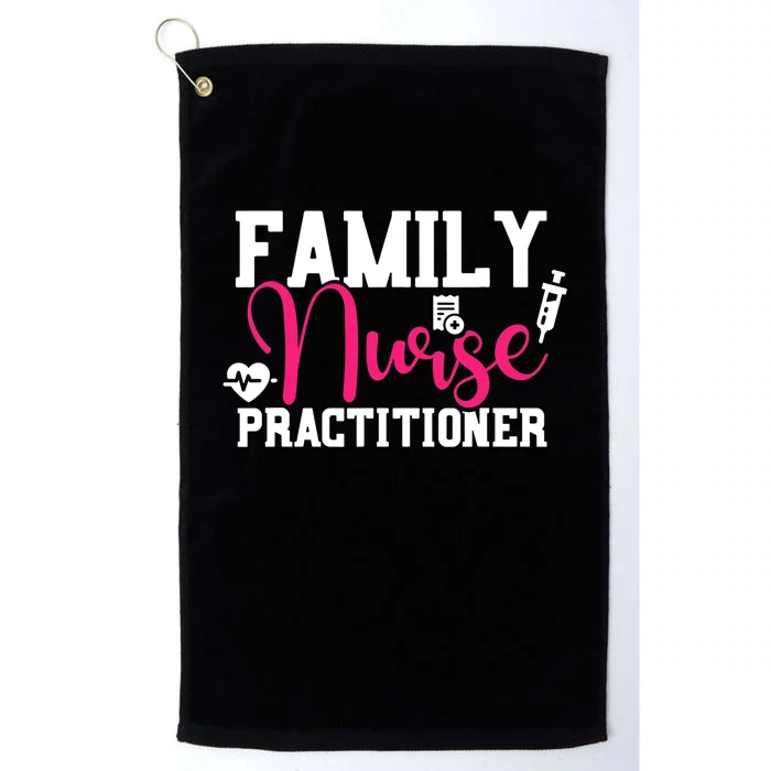 Family Nurse Practitioner FNP Family Nursing Student Gifts Platinum Collection Golf Towel