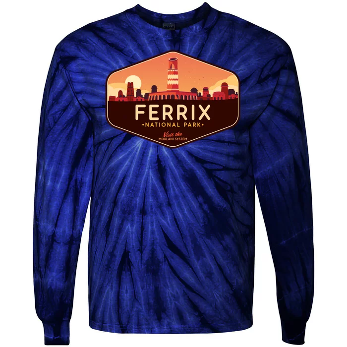 Ferrix National Park Visit The Morlani System! Tie-Dye Long Sleeve Shirt