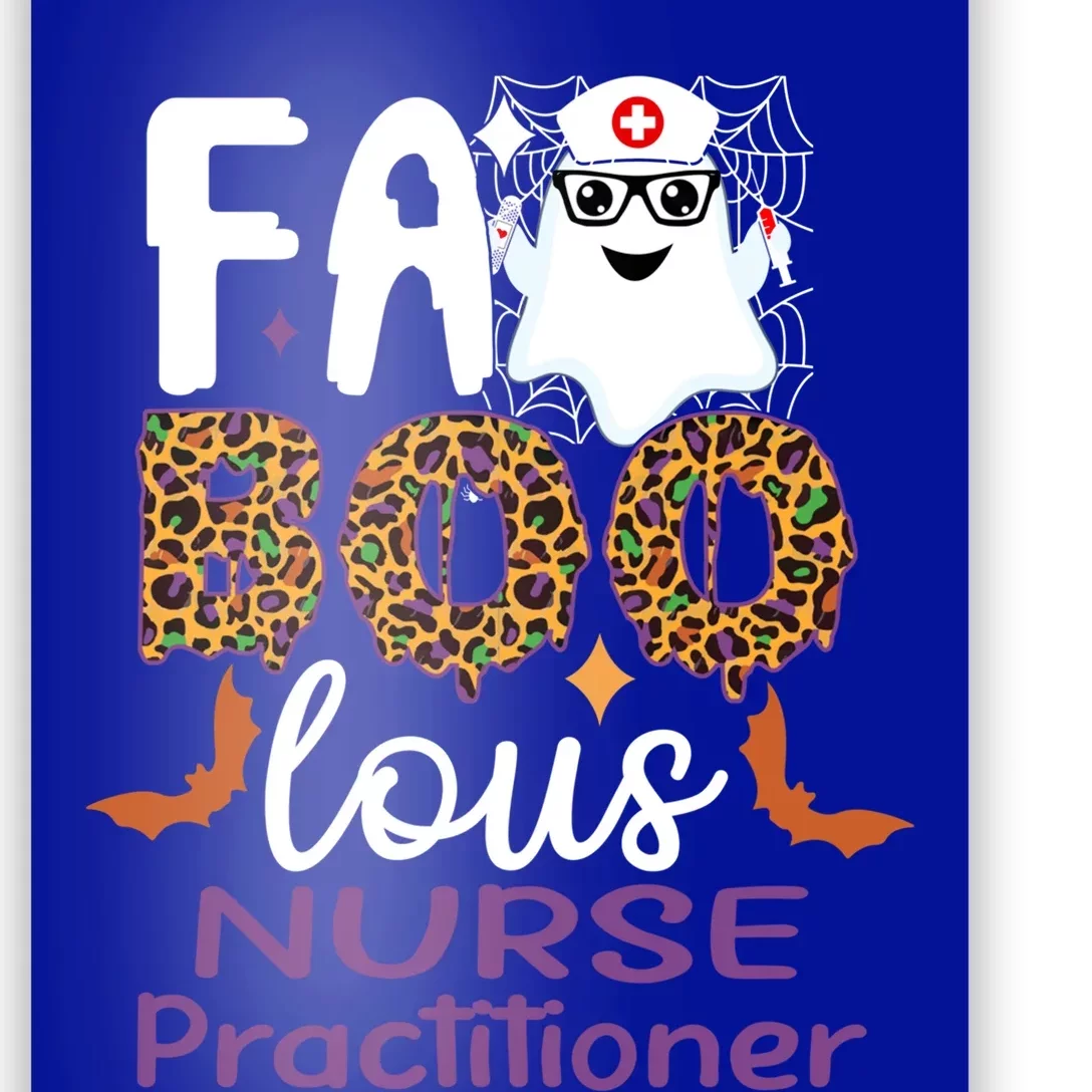 Faboolous Nurse Practitioner Halloween Funny For Nursing Cool Gift Poster