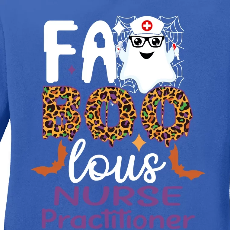 Faboolous Nurse Practitioner Halloween Funny For Nursing Cool Gift Ladies Long Sleeve Shirt