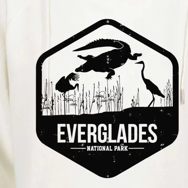 Florida National Park Everglades National Park Womens Funnel Neck Pullover Hood