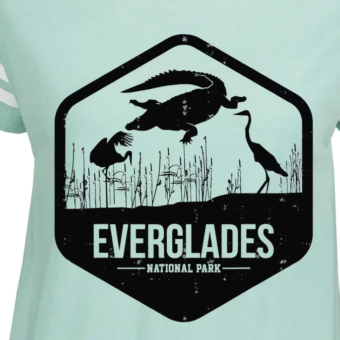 Florida National Park Everglades National Park Enza Ladies Jersey Football T-Shirt