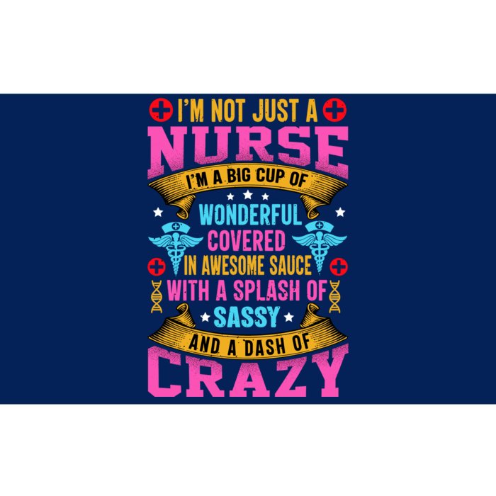 Funny Nurse Personality Bumper Sticker