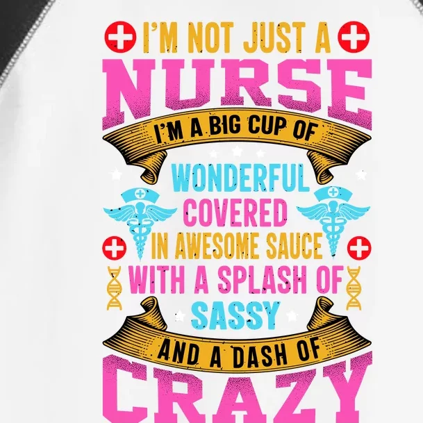 Funny Nurse Personality Toddler Fine Jersey T-Shirt