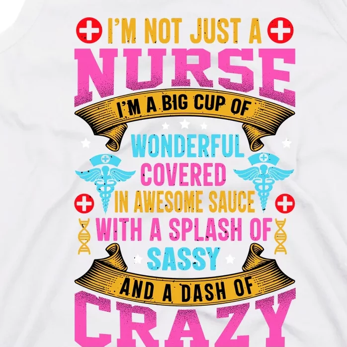 Funny Nurse Personality Tank Top