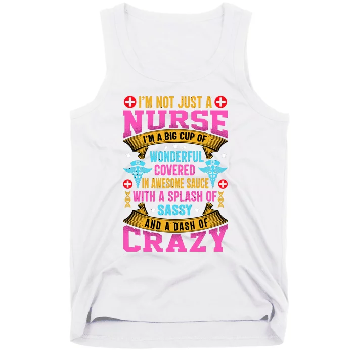 Funny Nurse Personality Tank Top