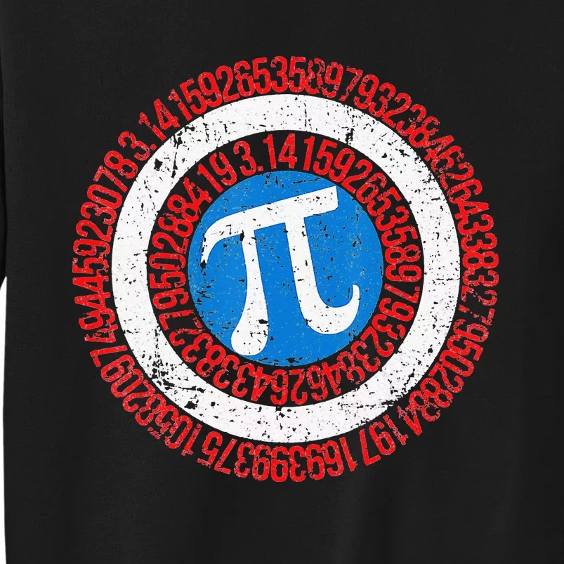 funny National Pi Day Math Teacher Captain Sweatshirt