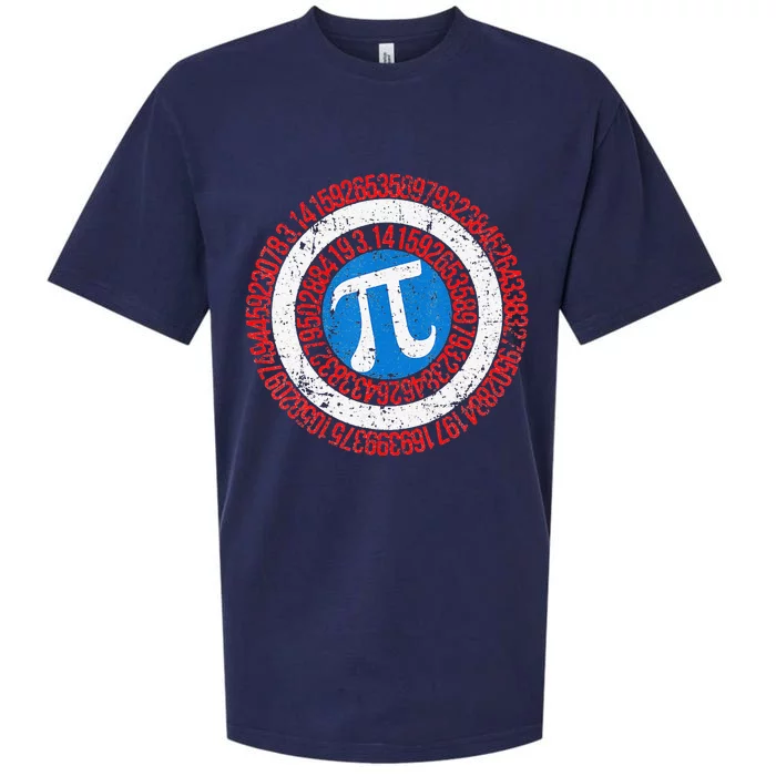 funny National Pi Day Math Teacher Captain Sueded Cloud Jersey T-Shirt