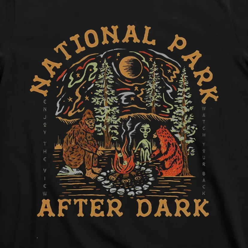 Funny National Park After Dark Adventure T-Shirt