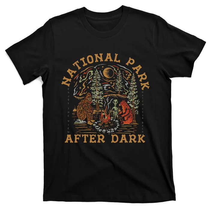 Funny National Park After Dark Adventure T-Shirt