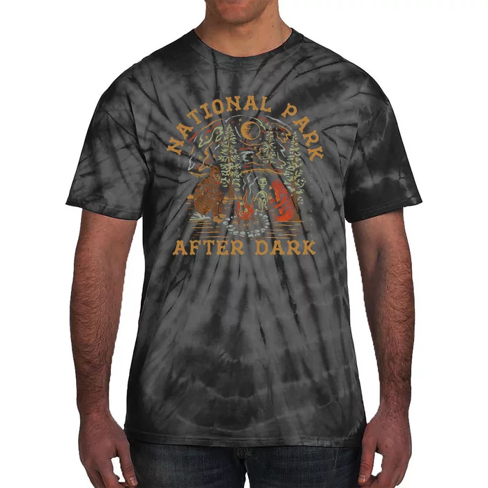 Funny National Park After Dark Tie-Dye T-Shirt