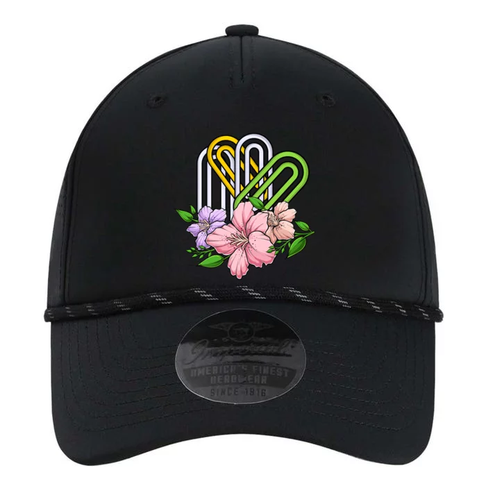 Flower National Paperclip Day Flower Design Gift Performance The Dyno Cap