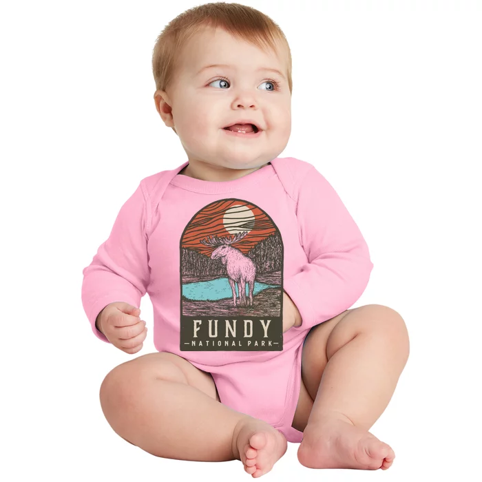 Fundy National Park Baby Long Sleeve Bodysuit