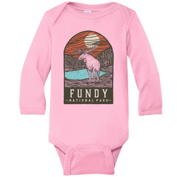 Fundy National Park Baby Long Sleeve Bodysuit