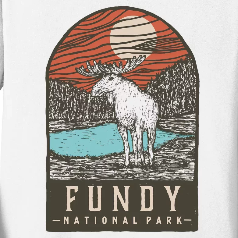 Fundy National Park Kids Long Sleeve Shirt