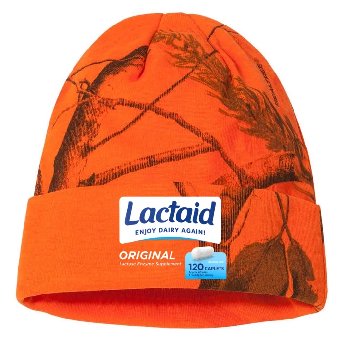 Funny Nurse Pharmacy Halloween Costume Lactaid Kati - 12in Camo Beanie