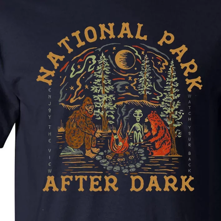 Funny National Park After Dark Tall T-Shirt