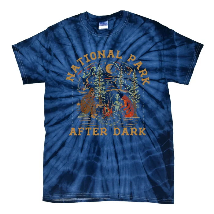 Funny National Park After Dark Tie-Dye T-Shirt