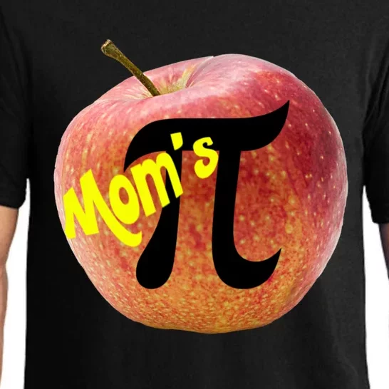 Funny Nerdy Pi Day Or Pie Day It's Mom's Apple Pie Day Gift Pajama Set