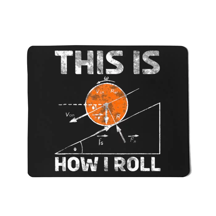 Funny Nerdy Physics Teachers Mousepad