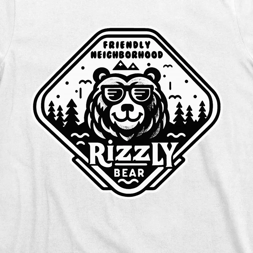 Funny Neighborhood Rizzly Bear T-Shirt