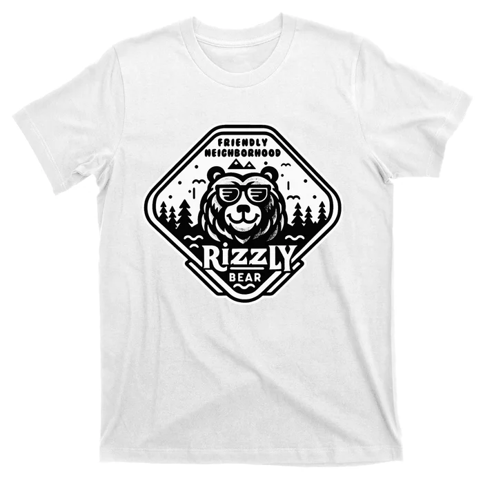 Funny Neighborhood Rizzly Bear T-Shirt